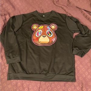 PSYCHO BEAR DESIGNER SWEATSHIRT